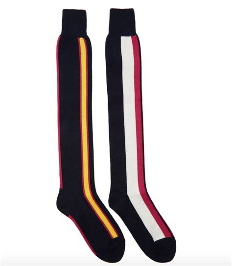 prada knee high socks|Prada linoleum socks.